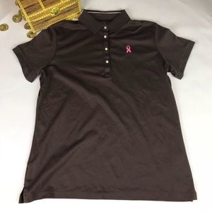 Lady Hagen Breast Cancer Awareness Golf Polo